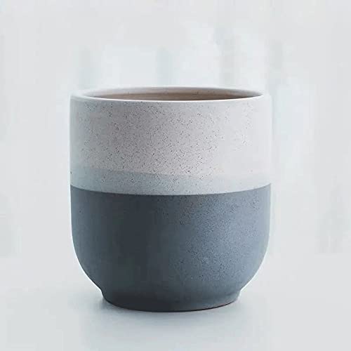 FAFACAI Large Flower Pot Indoor Plant Pots Ceramic Pots Planters with Drainage Hole, Flower Pots for Indoor Outdoor Plant, Great for Home Decor (D 29CM)