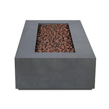 Lakeview Elysian 70-Inch Rectangle Natural Gas Fire Table - Weathered Slate - (Ships as Propane w/NG Conversion Kit) - SC-C9814NG-WSLT