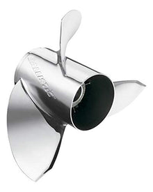Michigan Wheel Ballistic A-Series 3-Blade Stainless Steel Propeller RH 14-3/8" Diameter x 21" Pitch Black