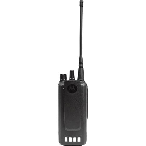 Motorola Solutions 2 x CP100D Analog UHF Portable Two Way Radio 16 Channel 4 Watt Black