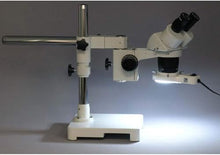AmScope Binocular Stereo Microscope WH10x Eyepieces 5X-45X Magnification White