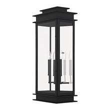 Livex Lighting 20208-01 Princeton Wall Lantern, Polished Chrome