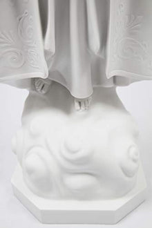 Vittoria Collection 32" Our Lady of Fatima Pilgrim Virgin Mary Mother Statue Sculpture Indoor Outdoor Garden Made in Italy