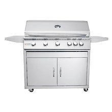 RCS Premier Series 40-Inch 5-Burner Propane Gas Grill With Rear Infrared Burner - RJC40ALPCK