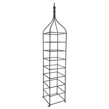 H Potter Garden Obelisk Trellis, 8.75 Ft Tall, Freestanding