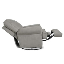 Rosebery Kids Traditional Swivel Gliding Nursery Recliner Gray