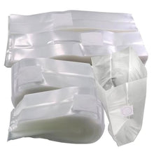 DYKWSWYX 50/100PCS Mushroom Grow Bags High Temperature PP Polypropylene 0.2μm Filter Breathable Garden Cultivation Bags(100PCS,390x500x0.06mm)