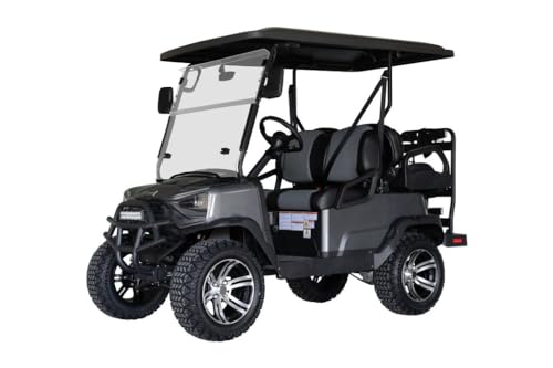 Coleman Powersports Electric Powered Golf Cart Black