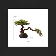 YXIANG56Q Fake Plants Chinese Zen Simulation Tree Entrance Desk Soft Decorations Greenery Bonsai Tea Table Ornaments Bonsai Tree, yuqing2022