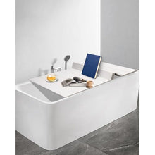 GFAZXDS PVC Bath Tub Cover, Insulated Bath Tub Lid, Universal Fit Spa Cover, Durable Waterproof Design, Holds Glasses & Drinks, Ideal for Relaxation & Safety,One Color-75x138cm