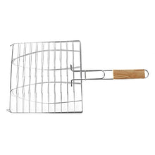 AFPSDLFJDLS Barbecue Grilling Basket Grill Bbq Net Wooden Handle Meat Fish Vegetable Bbq Tools Grill Accessories