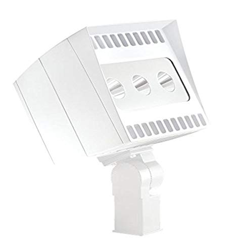 RAB Lighting EZLED78SFW Ez-Flood 78W Cool LED Slip Fitter, White