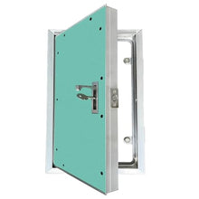 JYHHCYS Large Access Panel for Drywall, Flush Mounted Insulated Attic Access Door with Handle & Latch, Small Seamless Metal Inspection Door for Wall Customizable Size(26x26inch/660x660mm)