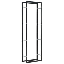 DJVHSRI Firewood Rack Steel Log Carrier, Heavy Duty Storage for Fireplace & Garden, Indoor/Outdoor Use,