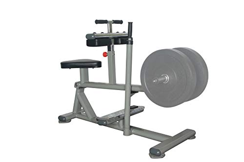 Fitness First Seated Calf Machine Silver