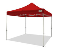 Caravan Canopy 0 X 10 Foot Aluma Basic Straight Leg Canopy Kit, Red