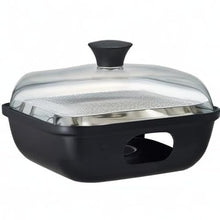 Doshisha Quick Smoker, Share, Stainless Steel Mesh Type, Smoked Chip (Sakura) Included, Solid Fuel (Sold Separately) 7.5 x 4.7 inches (19 x 12 cm)