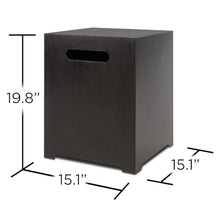 Lakeview Du Monde Gray Propane Tank Cover - SC-T0025-SW4