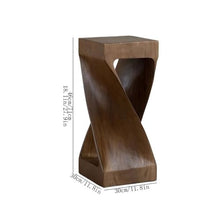 tanyunji001 Plant Shelf, Household Creative Whole Wood Stakes Bonsai Stand Ornament Art Display Rack(Large)