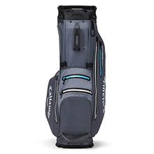 Callaway Golf Fairway 14 HD Waterproof Stand Bag (2023 Version) Graphite/Electric Blue