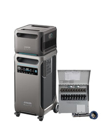 Anker SOLIX F3800 Power Station with Transfer Kit and Expansion Battery