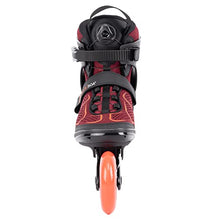 K2 Alexis 90 BOA Women's Inline Skates Burgundy/Orange 4.0