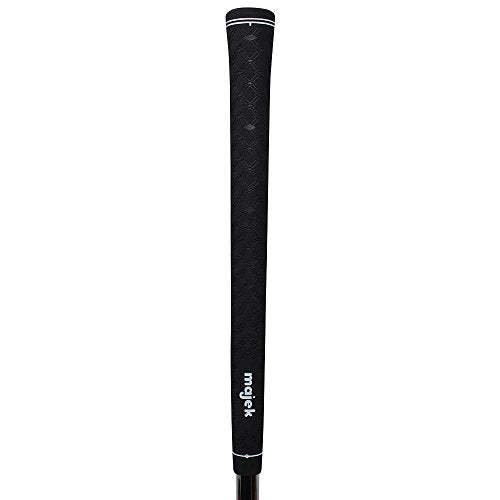 Majek Grips Golf Grips - 200 pcs Tour Pro Black Standard