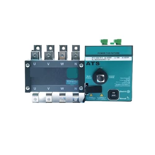 630A 400A 4P ATS Genset Dual Power Automatic Transfer Switch for Generator Parts Control Module(400A 4P)