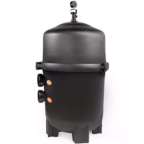 XtremepowerUS Pro-Series Pool Cartridge Filter In-Ground Swimming Pool and Spa Filter System Black