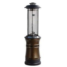 Outdoor Heaters for Patio, Stainless Steel Standing, Gas Patio Heater Floor-Standing, Outdoor Heater Commercial Patio Heater, Suitable for Deck, Garden and Porch Brown