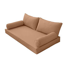 Prolinemax S2 Full Size Pipe Trim Outdoor Daybed Cushion Cover Set AD104