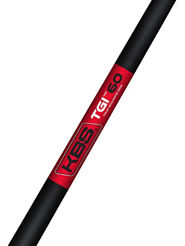 KBS TGI Tour Graphite Iron .370" Parallel Tip Set Black