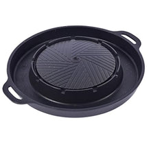 TEOYETTSF Aluminum Alloy Barbecue Plate hot Pot Cassette Furnace Non-Stick Baking pan Household Outdoor Multifunctional(D)