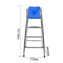 TBJEN Swimming Pool Bar Stools Pool Deck Lifeguard Chairs, Outdoor Life Guard Chair for Patio Beach Lake Pools, Loads 300kg 1.5m