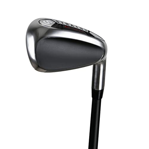 Orlimar Stratos Hybrid-Iron Golf Club Set (4-PW), Men’s Right Handed Graphite Shafted Senior Flex Black