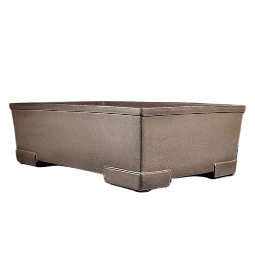 thalo Planter Pots Plant Pots Purple Clay Flower Pots Handmade Rectangular Flower Pots Clay Pine Plant Pots 17in Plant Container Accessories