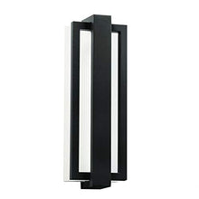 Kichler Sedo 18.25" LED Outdoor Wall Light Satin Black
