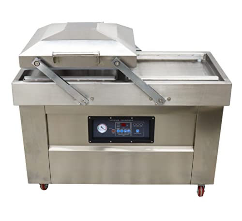 TECHTONGDA Double Chamber Vacuum Sealer Stainless Steel for Fruits & Vegetables