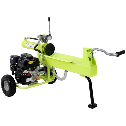 STANSS Portable Log Splitter 20 Ton, Electric Log Splitter 7HP Engine Wood Splitter with Rapid Auto Return Hydraulic Pump, Processing, Home Heating, and Yard Maintenance