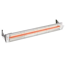 Infratech W-1512 GR Stainless Steel 33” Long Electric Patio Heater, Single Element Fixture 1500 Watt, 120 Volt, Gray Finish