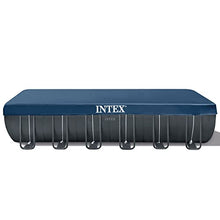 Intex Above Ground Swimming Pool Set Gray