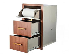 Aptliton Outdoor Kitchen Drawers - Stainless Steel Single Row Drawer