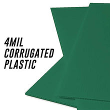 VictoryStore 18” x 24” Corrugated Plastic Blank Yard Signs Green 500-Pack