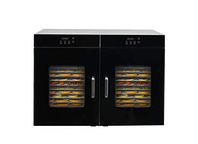 Kolice Commercial High Capacity 32-Tier Food Dehydrator Silver