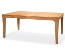 WholesaleTeak New 13 Pc Luxurious Grade-A Teak Dining Set 122" Caranasas Double Extension Rectangle Table, 12 Lua Stacking Arm Chairs #WHDSLUf