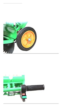 Electric Lawn Mower Electric Lawn Mower Small Multifunctional Household Electric Lawn Mower Hand-held Electric Lawn Mower Tiller Lawn Mower Noise-Free and Low Maintenance