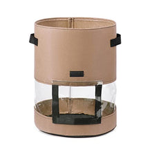 2 Size Plant Grow Bags Potato Bag Home Garden Pot Greenhouse Vegetable Growing Bags Moisturizing Garden Bag Tools (Color : C2 Size : 7 Gallon 30x35cm) (A1 10 Gallon 35x45cm)