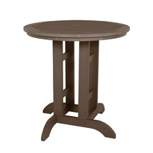 highwood Adirondack 36" Round Counter Height Dining Table, Weathered Acorn