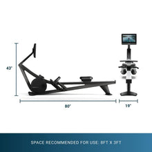 Hydrow Wave Rowing Machine Pirate Black