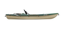 Pelican Sentinel 100X Angler Fishing Kayak Khaki Camo